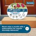 Seresto Large Dog Vet-Recommended Flea & Tick Treatment & Prevention Collar for Dogs Over 18 lbs. | 2-Pack