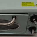 Elite Gourmet by Maximatic Americana Collection ETO147M Diner 50s Retro Countertop Toaster oven, Bake, Toast, Fits 8 Pizza, Temperature Control & Adjustable 60-Minute Timer 1000W, 2 Slice, Mint