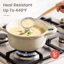 26 Pcs Silicone Cooking Utensils Set with Holder, NCUE BPA Free Kitchen Utensils Set for Cooking, 446F Spatulas Silicone Heat Resistant Wooden Handle Spoon Tongs Non-stick Kitchen Gadgets (Khaki)