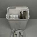 JOYMOOP Mop and Bucket Set with Wringer, Flat Mops for Floor Cleaning, Wall Mop Cleaner with Long Handle, Hardwood Floor Mop with 4 Microfiber Pads