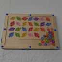 2 in 1 Double Side Magnetic Color and Number Maze, Montessori Magnetic Alphabet Maze Board Toys 3-5 Years Old, Wood Magnet Puzzle Learning Counting Matching Toys for 3 4 5 Todders Kids Girls Boys