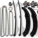 OCPTY Timing Chain Kit Compatible with 2006-2013 for Kia for Hyundai Sedona Sorento Santa Fe Veracruz for Azera for Genesis for Genesis Coupe for Sonata Am Borrego Entourage 3.5L 3.8L 3.3L