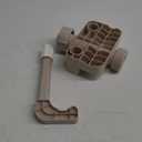 Pool Fountain for Above Ground Pools, Pool Sprinkler Fountain Upgraded 360 Adjustable Spray, Waterfall Fountains Swimming Accessories, Cooling & Relaxation (Beige)