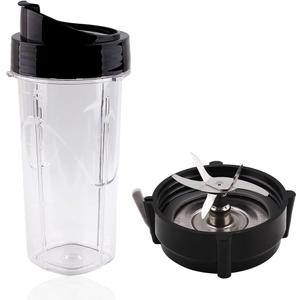 Replacement Parts 24oz cup with Blade and Bottom Base Cap, Gasket,Compatible with Oster Pro 1200 Blenders