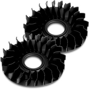 2 Pcs Flywheel Fan Replacement 794273 Lawn & Garden Equipment Engine Fly-wheel Cooling Fan Lawn Mower Engine Genuine Compatible with Briggs & Stratton 794273, 692592