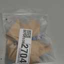 LUCKMEEY Cotton Thongs for Women Seamless Thongs for Women No Show Thong Panty Liners Workout G-String Thongs Underwear, Size S