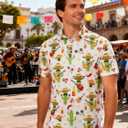 uideazone Golf Shirts for Men Dry Fit Polo Shirt Short Sleeve Moisture Wicking Golf Polos Performance Golf Tennis Shirt (X-Large, Funny Maxico Party)