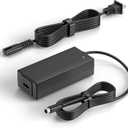 VHBW 42V Scooter Charger Compatible with Ninebot G30LP ES2 ES4 ES1L F20 F30 F40 E22 E25 M365 Pro/Pro2 Lime-S Electric Scooter with 36V Battery Compatible with Ninebot Electric Scooter Charger