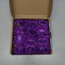 12 Pack Rose Hair Clip Flower 2.8'' Hairpin Floral Brooch Floral Hairclips Mexican Flowers Hairpin Party Supplies for Women Rose Hair Accessories Wedding Pack(Dark Purple)