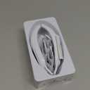 Intelligent Electric Double Chin and V-Shaped Face Machine with 8 Modes & 15 Adjustable Intensities - Women's V-Face Device (White)