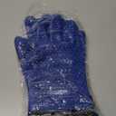 GEEKHOM BBQ Gloves Heat Resistant Oven Mitts - Silicone Grilling Gloves with 13.7" Arm Protection - Waterproof Pot Holder Non-Slip for Men & Women, Kitchen Outdoor Cooking, Baking, Camping, Royal Blue (One Size Fits Most)