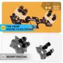eXtremeRate Face Clicky Kit V3 for PS5 Controller BDM-010 BDM-020 Face Buttons, Custom Hard Silicone Tactile Switch Dpad Action Buttons Mouse Click Kit for PS5 Controller BDM 010 020 - NO Controller
