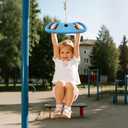 Tree Swing for Kids - 3 -in-1 Multi-Functional Swing Single Disc Seat and Climbing Rope Set - Treehouse and Outdoor Playground Accessories