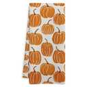 WOTYPU Fall Pumpkin Kitchen Towels, Pumpkin Decor Dish Tea Towel for Kitchen Decor, Fall Autumn Hand Towels for Bathroom Decor, 16x24 Inch