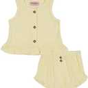 Juicy Couture Baby Girls 2pc Short Set 3/6M