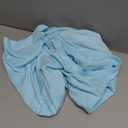 Langwyqu Womens Crewneck Sleeveless Tank Tops Summer Casual Loose Fit Basic Shirts Sky Blue S