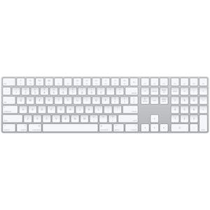 Apple Magic Keyboard with Numeric Keypad: Wireless, Bluetooth, Rechargeable. Works with Mac, iPad, or iPhone; US English - White