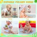 Holady Bath Toys Suitable for Kids Aged 1-3 Childrens Early Education Toys Beach Water Toys for 12-18 Months Baby and Toddler