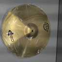 Jazz Drum Professional Cymbal Cymbal Drum Kit Anti-rust Frame Drum Cymbal Fadeless Drum Cymba (16 inch)