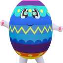 Easter Day Inflatable Egg Costume Party Blow-up Costume for Adult/Easter