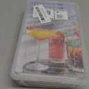 WIBIMEN Ice Cube Tray with Lid and Bin - Round Ice Trays for Freezer with Lid - Ice Cube Trays for Freezer with Ice Container (0.8"-2PACK White)