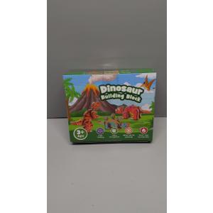 Dinosaur Toys for 3 4 5+ Year Old Boys, Dinosaur Building Blocks Set Kids STEM Take Apart Toys Educational Learning Toys Ideal Party Favors Christmas Birthday Gifts for 38 Years Old Kids Boys Girls pack of 2