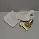 HoliSpa Shower Faucet, Gold Shower Faucet Set with 8-Inch Rainfall Showerhead, Single-Handle Shower-Trim Kit Included Valve, Brushed Gold