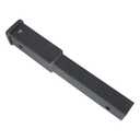 16 inch Hitch Extension Receiver 2 inch 5/8 inch Pin Hole 4000 LBS Tow Capacity 84433 Black