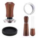 GdHaHSP 58mm Espresso Accessories Kit,Spring Loaded Calibrated Espresso Tamper,Wdt Tool Espresso and Dosing Funnel Set,Coffee Tamper Espresso Machine Accessories For 58 mm Portafilter Barista Tools