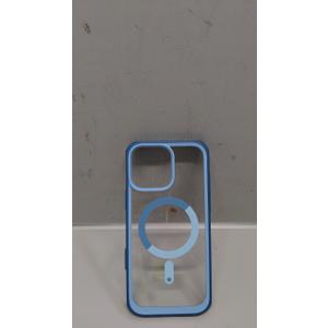 ESR Sidekick Hybrid Case Compatible with iPhone 12/12 Pro (2020), with HaloLock Magnetic Wireless Charging, Scratch Resistant Back, Grippy Protective Frame, Blue