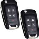 SUPALAND Key Fob Replacement Fits for Chevy Cruze Equinox Camaro Impala Malibu Sonic Buick Regal Verano Encore Lacrosse GMC Terrain 2010-2021 OHT01060512 Keyless Entry Remote Control 13504199