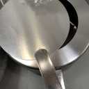 Round Chafing Dishes for Buffet 5 Qt,High Grade Chafing Dish Buffet Set, Full Size Pan,Rolled-Edge Design Food Warmers for Parties,Buffet,Wedding,Birthday,Camping 4 PACK (Half Gold-Glass)