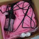 Leyndo 5 ft Valentine's Day Inflatables Outdoor Decorations Heart Pink Cup Blow up Valentine Romantic Ice Cream Cup with Builtin LED Lights for Yard Lawn Outside Garden Wedding Holiday Anniversary