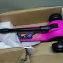 VOLPAM C001 Electric Scooter for Kids, 80W Motor, Max Safe Speed 5MPH, 3 Adjustable Height, Lean-to-Steer, 3.5" Lighted Up Wheel, Foldable Scooter for Boys & Girls, Max Load 110lbs