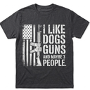 T-shirt I Like Gods, Guans and Maybe 3 People, 2XL Gray