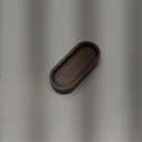 Walnut Wood Oval Ring Jewelry Tray, Mini Hardwood Ring Holder, Jewelry Box Dish