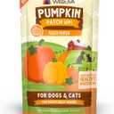 3 x Weruva Pumpkin Patch Up! Pumpkin Puree Pet Food Supplement for Dogs & Cats, 1.05oz Pouch (Pack of 12) (EXP 03/10/25)