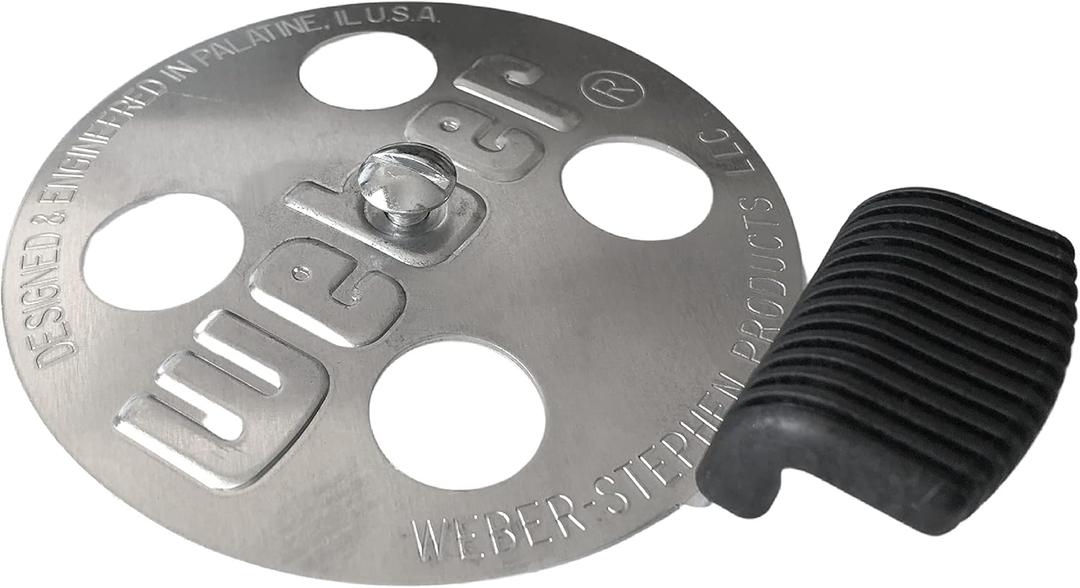 Weber Bar-B-Kettle, Charcoal Performer, Touch-N-Go Replacement Gas Grill Damper Kit 63070