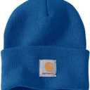 Carhartt Men's Knit Cuffed Beanie Closeout (Cobalt Blue)