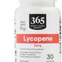 365 by Whole Foods Market, Lycopene 20 mg, 30 Count (EXP 05/01/28)