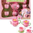 Melissa & Doug Butterfly Tea Set (15 pcs) - Play Food Accessories
