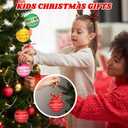 2 x Christmas Stocking Stuffers for Kids - 4 Pre-Filled Slime Balls - Christmas Slime Kit, DIY Xmas Gifts Party Favors & Classroom Rewards Non-Toxic Sensory Toys for Teens Girls Boys 4-12