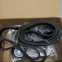 MOTOKU Drive Belt Tensioner and Serpentine Belt Idler Pulley kit for Chevy Avalanche Suburban Express Silverado 1500 2500 3500 Tahoe Trailblazer GMC Sierra Savana Envoy Yukon Escalade 4.8 5.3 6.0 V8