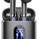 Wireless Earbuds Bluetooth 5.3 Earbuds Hi-Fi Stereo, 2024 Ear Buds with 4 ENC Mics, 3g Mini Bluetooth Headphones in Ear, 30H USB-C LED Charging Case, IP7 Waterproof Wireless Earphones for Android iOS