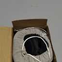 SARISUN Travel Pillows for Airplanes, Airplane Pillow for Long Flight, Airplane Head Strap with Eye Mask for Sleep, Travel Neck Pillow for Car Road Trip, 360 Support Headrest, Stop Bobblehead, Black