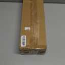 Meangood Spice Rack Shelf for Kitchen Stove, Over the Stove Shelf with 4 Hooks Extra Storage Countertop, Rustic Wood & Solid Metal Commbined Stove Shelf for Storage Seasoning, Easy to Assemble