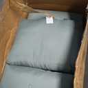 Arden earthFIBER Outdoor Loveseat Cushion Set, 48 x 24, Rain-Proof, Fade Resistant, Loveseat Bottom and 2 Back Cushions for Loveseat, Bench, and Swing Sage Green Texture