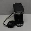 Hamilton Beach Commercial Deluxe 1-Cup Coffee Maker, Black/Stainless-Steel, 3-Minute Brew Time, Auto Shutoff, Coffee Pod Brewer, cUL Certified, HDC200S-CA