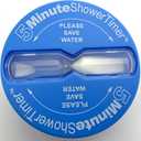 Five Minute Shower Timer Kid Friendly Battery Free Hot Water Saver Sand Timer