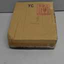 Tstarer Desk Makeup Mirror with Solid Wood,Elliptical Vanity Table Mirror for Living Room Bedroom (7.5 W x 13.5 H) (Rustic Brown)